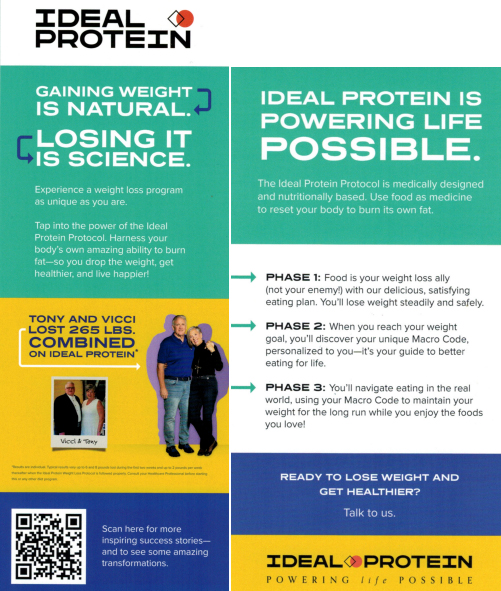 Weight Loss Coaching - Ideal Protein